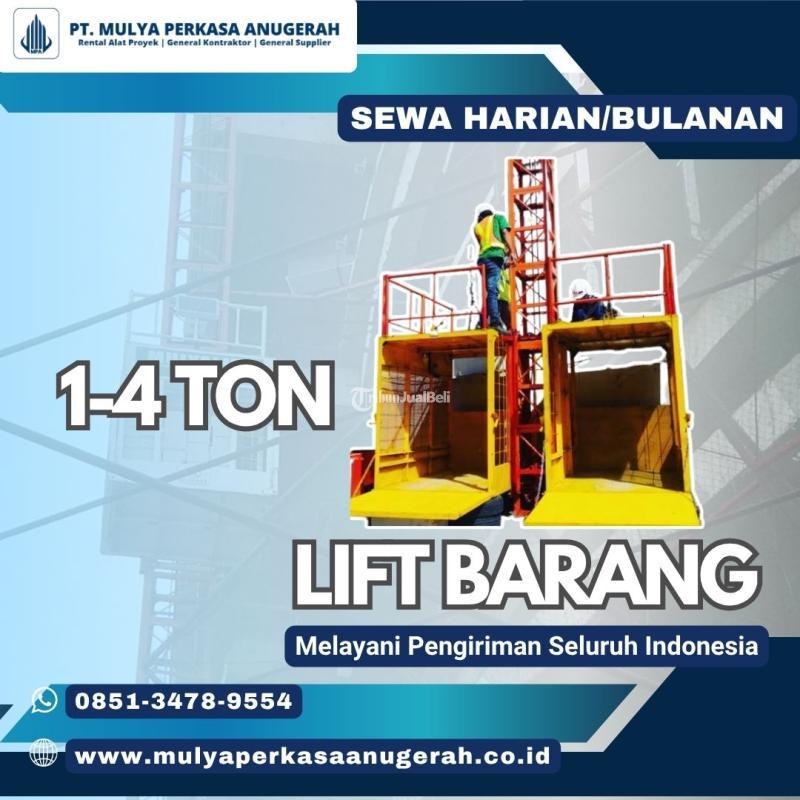 Sewa Lift Barang 1-4 Ton Berkualitas - Subang 
