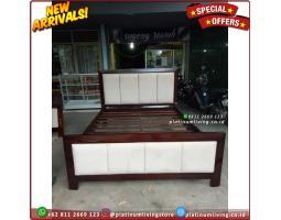 Jual Tempat Tidur Jati, Ukuran 160X200cm, Dipan Minimalis Modern - Jepara