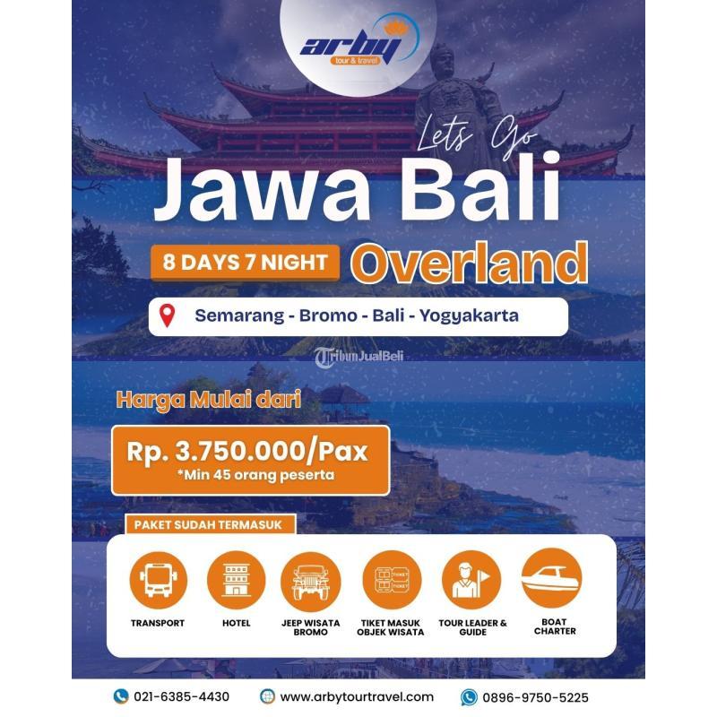 Paket Tour Jawa Bali Overland 8 Hari 7 Malam - Jakarta Pusat 