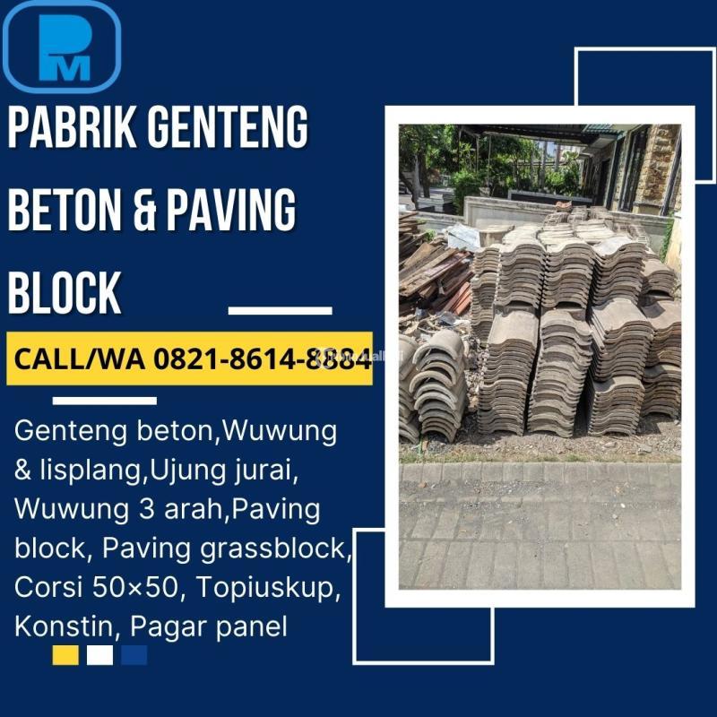  Genteng Beton Flat Anti Bocor Solusi Stylish - Malang 