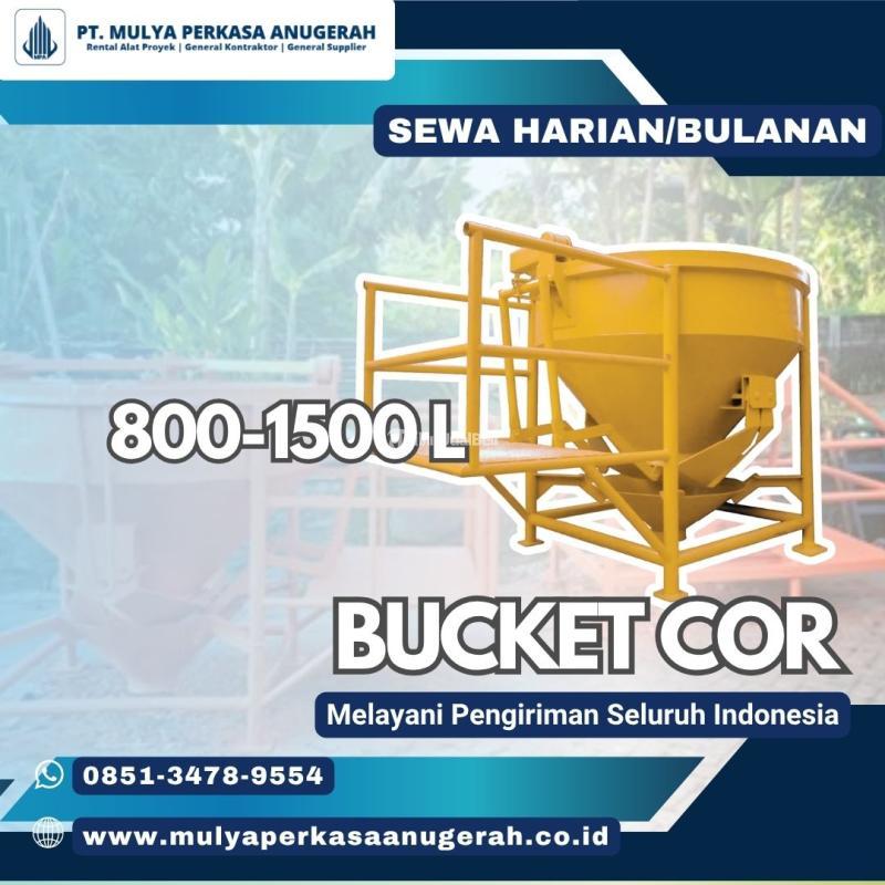 Sewa Bucket Cor 800-1500L, Murah Berkualitas - Kudus