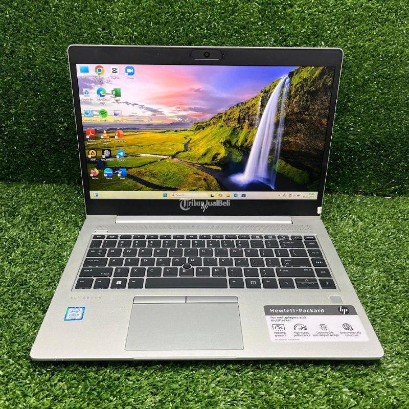 Dijual Laptop Second, Hp Elite Book 840 Gs, Processor Intel Core I5-8350u Gen 8, Fhd 14 Inch, Ram 16 Gb, Ssd 256 Gb - Makassar