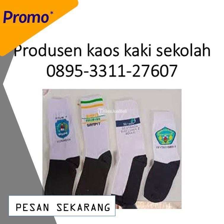 Kaos Kaki Pendek Dijual Kaos Kaki Logo Sekolah untuk SMPMT - Mojokerto