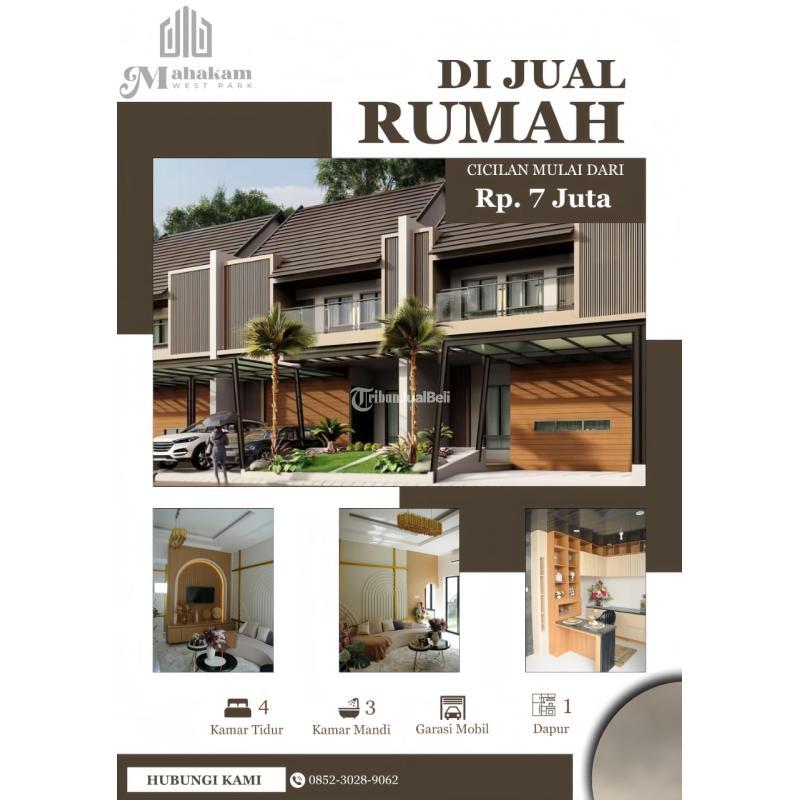 Dijual Rumah Mahakam West Park Tipe 88 4KT 3KM SHM - Pekanbaru