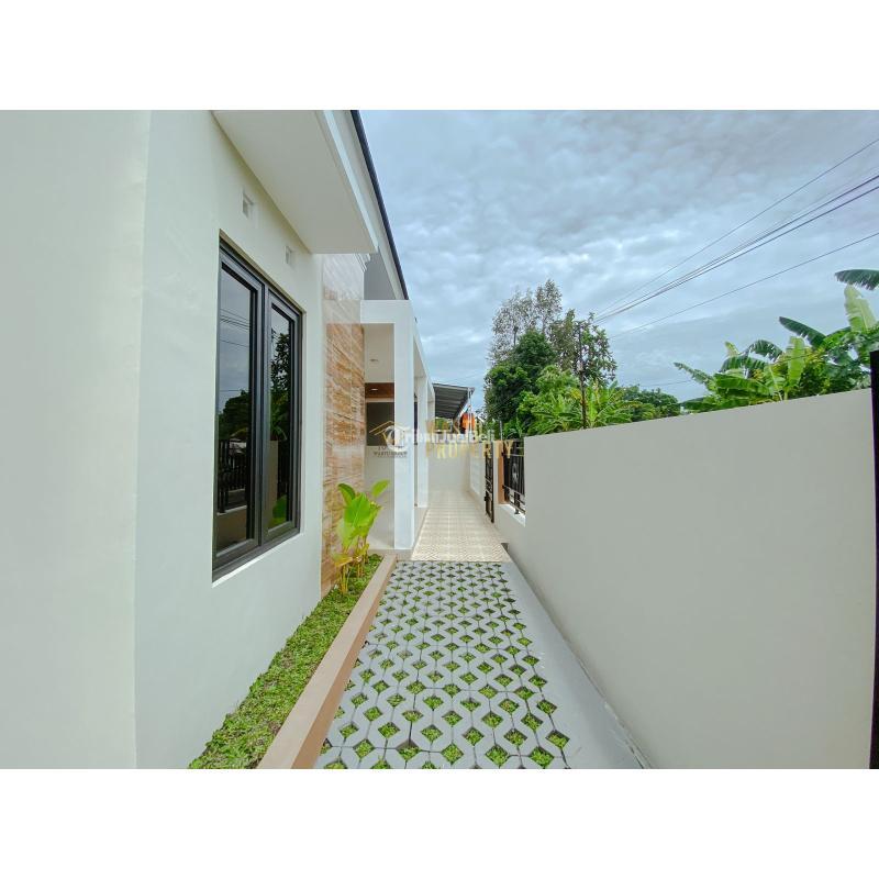 Dijual Rumah Baru, Tipe 90, 3kt, 2km, Shm, Tanah Luas, Dengan View Sawah Memukau, Di Kalasan, Sleman - Yogyakarta