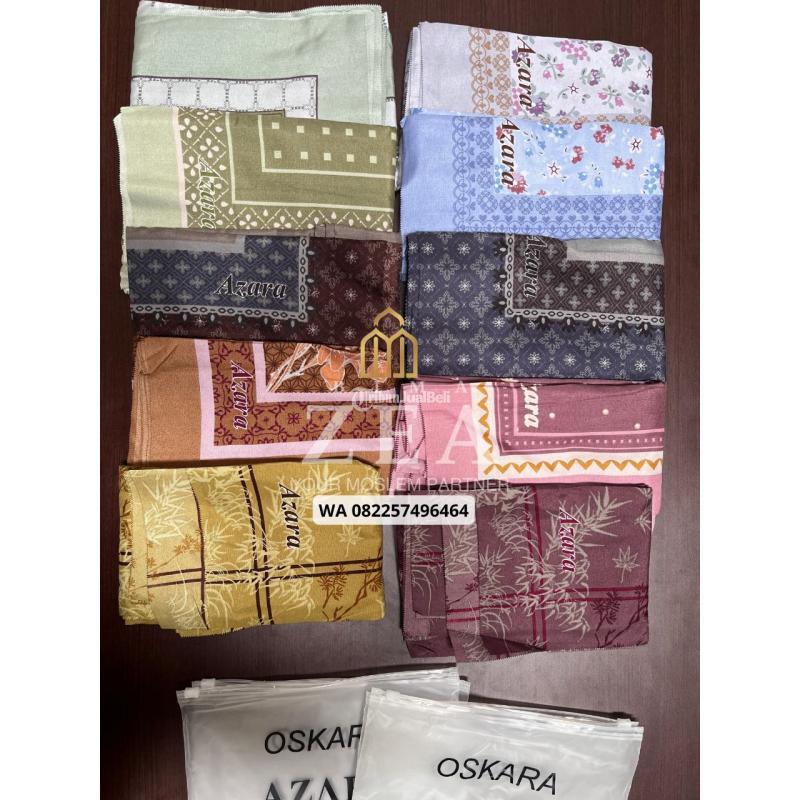 Grosir Jilbab Azara Print Motif, Murah - Malang