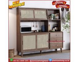 Bufet Dapur Kayu Jati  Furniture - Jepara 