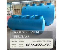 Tangki Fiberglass Tabung Vertikal dan Horizontal Kap  7 sd 7.000.000 m3 - Kendal