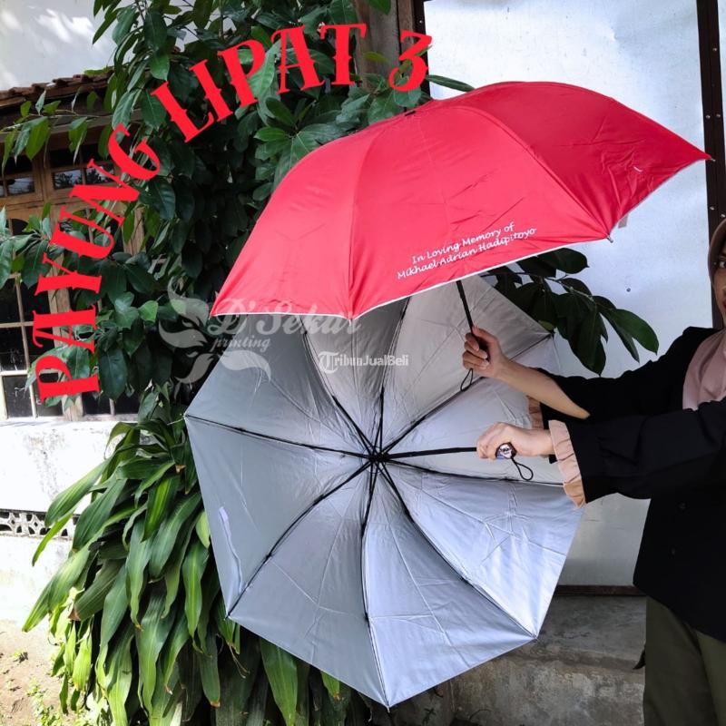 Payung Lipat Promosi Lapis Silver - Denpasar