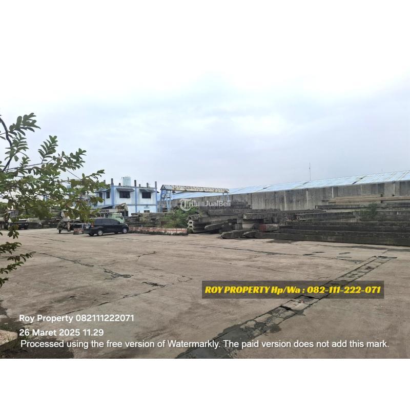 Dijual Cepat Tanah Di Cakung Cilincing Luas 4 Ha Open Yard Cor Beton Siap Bangun - Jakarta Utara