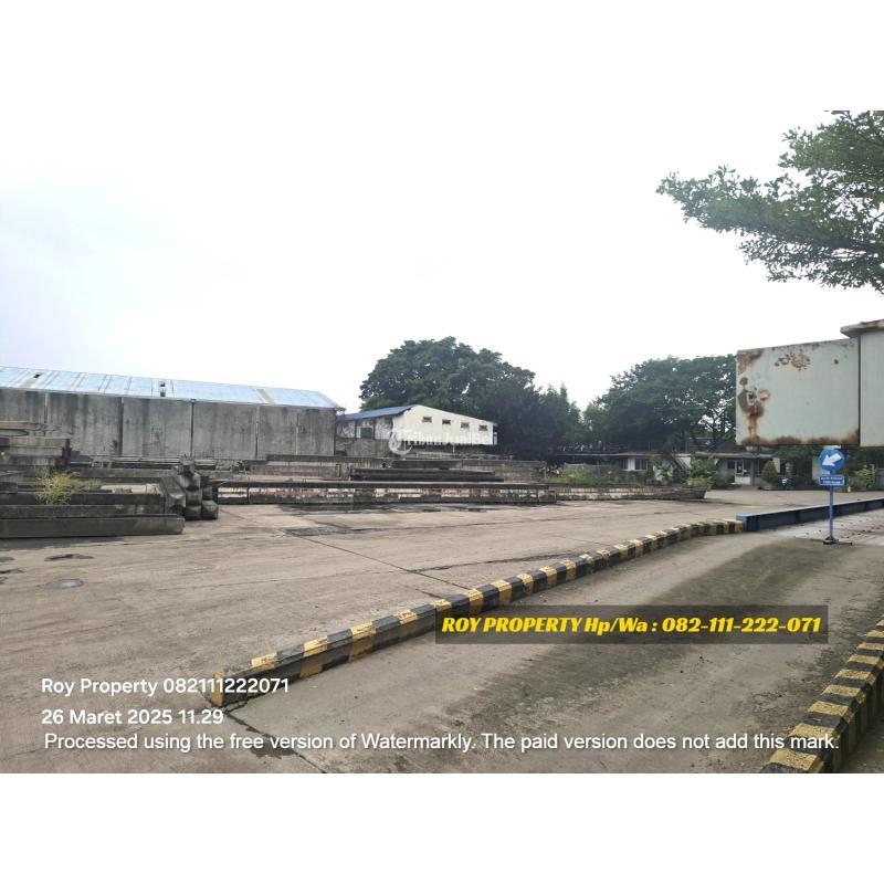 Dijual Cepat Tanah Di Cakung Cilincing Luas 4 Ha Open Yard Cor Beton Siap Bangun - Jakarta Utara