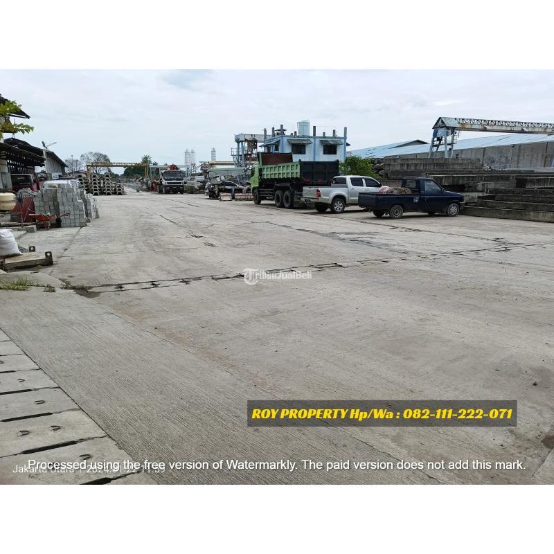 Dijual Cepat Tanah Di Cakung Cilincing Luas 4 Ha Open Yard Cor Beton Siap Bangun - Jakarta Utara