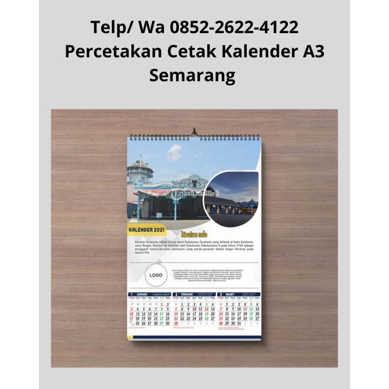 Percetakan Cetak Kalender A3 - Semarang