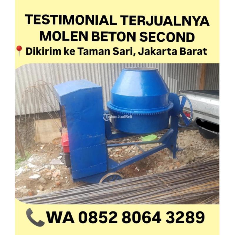 Mesin Molen Cor 500 Liter Taman Sari - Jakarta Barat
