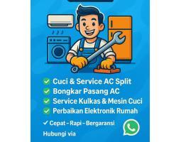 Service Kulkas, Servicemesin Cuci, Service Showcase - Pekanbaru 