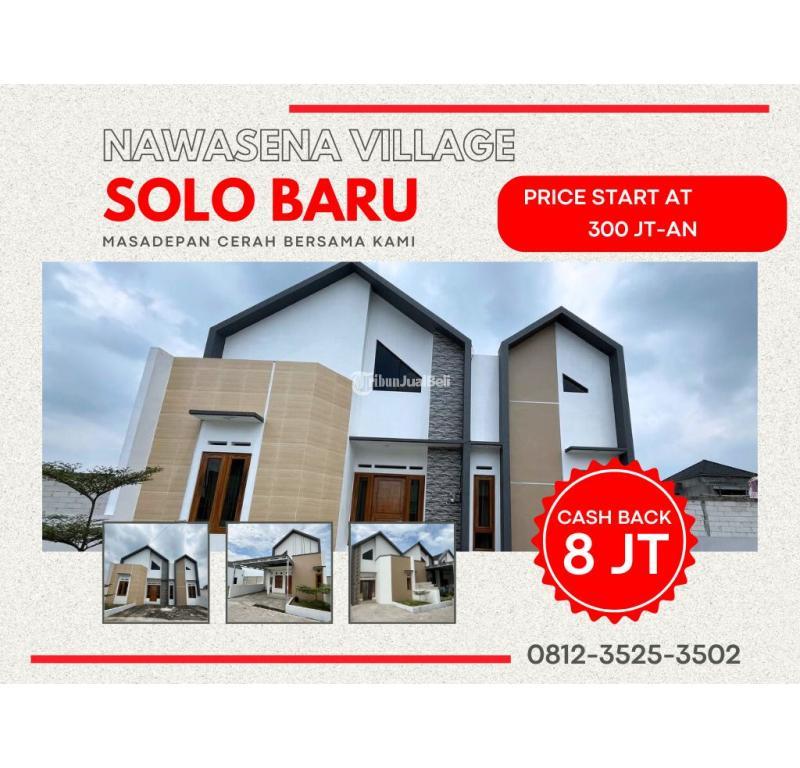 Dijual Rumah di Solo Baru Tipe 36 2KT 1KM SHM - Sukoharjo