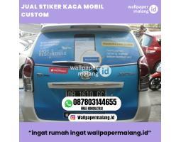 Stiker Kaca Mobil Custom Murah - Malang 