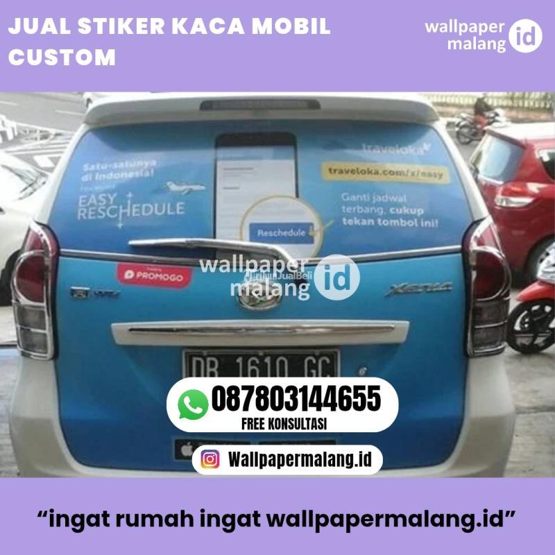 Stiker Kaca Mobil Custom Murah - Malang 