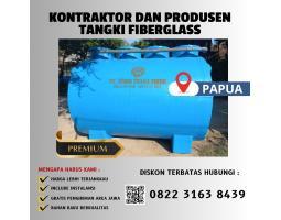 Kustomisasi Tangki Stp Ipal Fiberglass Sesuai Kebutuhan Limbah Klinik - Sorong