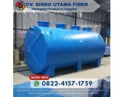Terbaik, Ahli Fiberglass Tangki STP, IPAL Limbah Industri - Rote Ndao