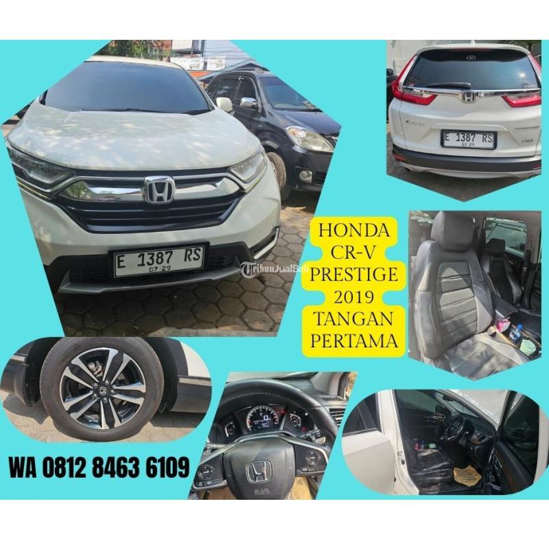 Mobil Second Honda Crv 1.5 C Prestige Cvt Ckd 2019 Full Orisinil, Pajak Panjang - Indramayu
