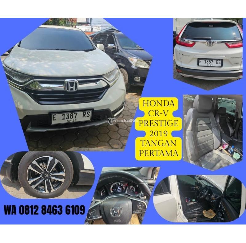 Mobil Bekas Honda Crv 1.5 C Prestige Cvt Ckd 2019 Full Orisinil, Pajak Panjang - Indramayu