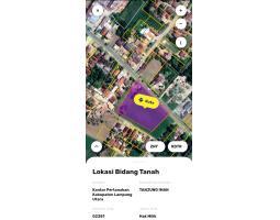 Dijual Tanah 7.036 m2 Strategis Jalur Lintas Utama - Lampung Utara