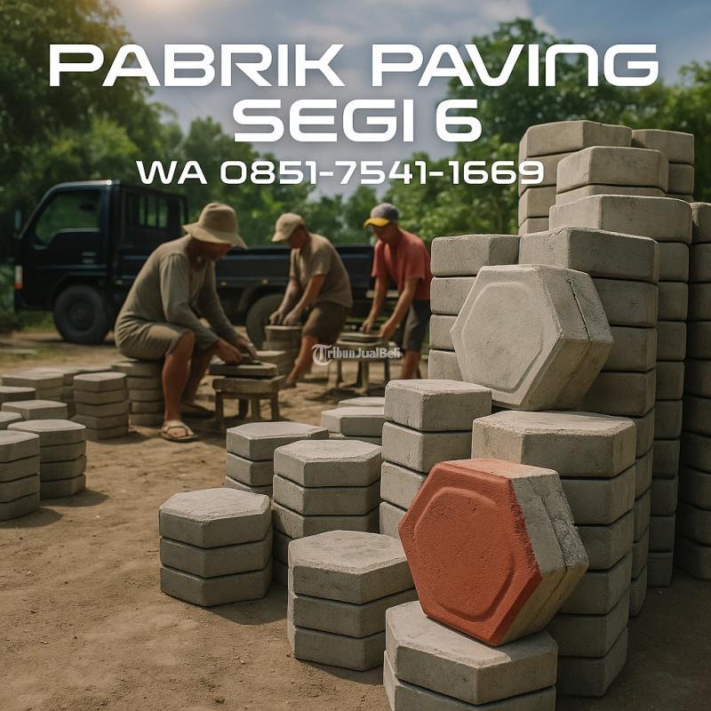 Paving Segi 6 Warna - Blitar