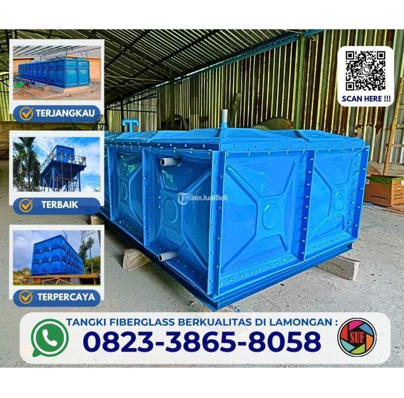 Tangki Panel FRP Roof Tank Kapasitas Besar Kualitas Terjamin - Lamongan