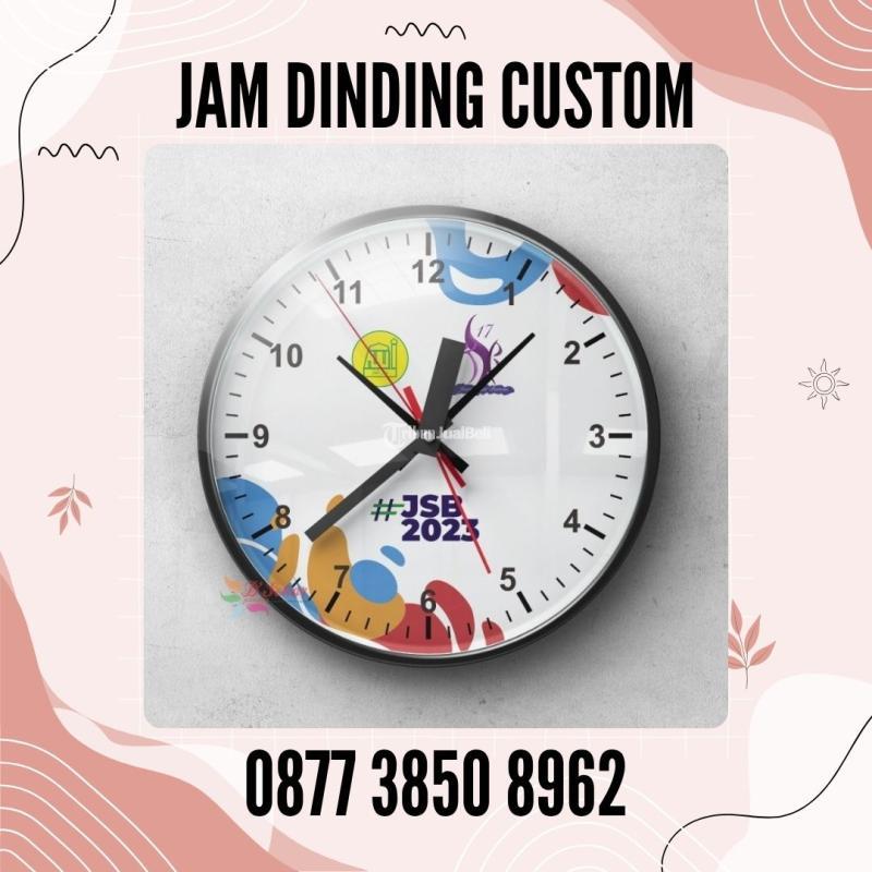 Jam Dinding Custom Murah - Jember