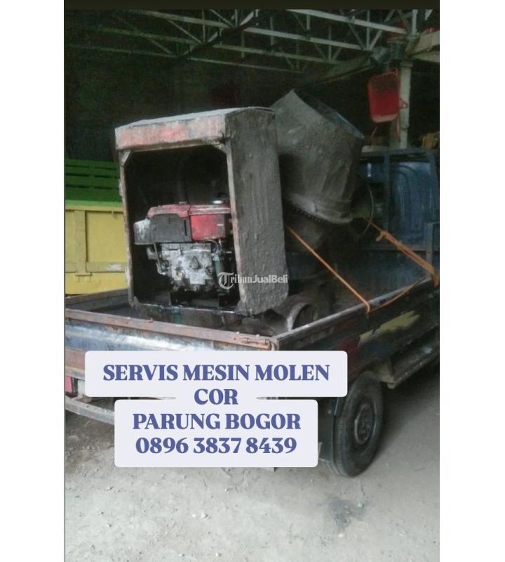 Tempat Servis Mesin Molen Cor Beton Murah Parung - Bogor