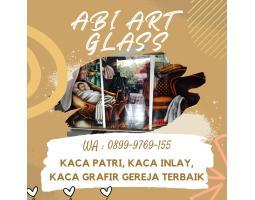 Pusat Kaca Patri Grafir Inlay Gereja - Mamberamo Raya
