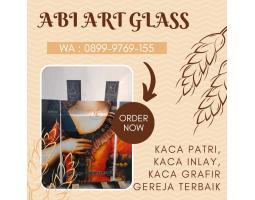 Pusat Kaca Patri Grafir Inlay Gereja - Sarmi