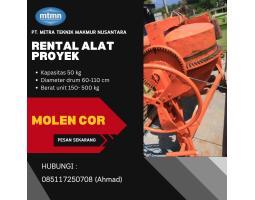 Rental Molen Cor Mesin Siap Pakai - Semarang 