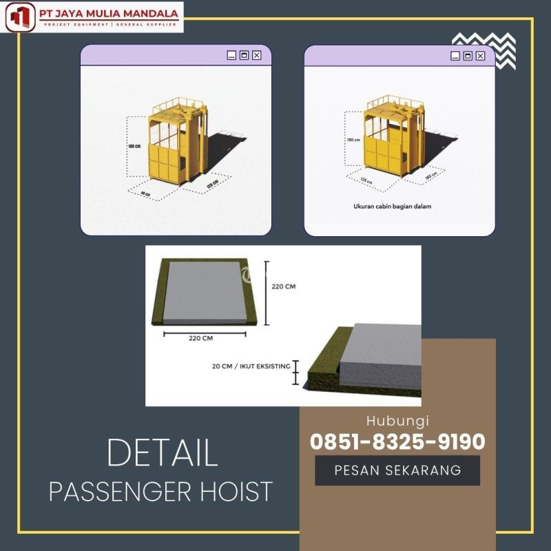 Rental Lift Penumpang Bali Sewa Lift Passenger Terpercaya - Denpasar
