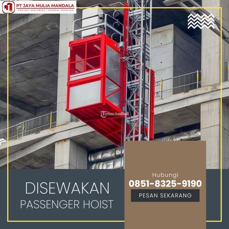 Sewa Passenger Hoist Solusi Angkut Penumpang Aman Efisien - Tabanan