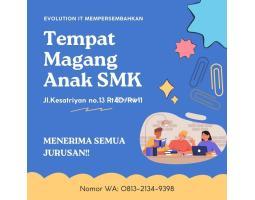 Meneyediakan Tempat Magang, Semua Jurusan, Evolution IT - Yogyakarta