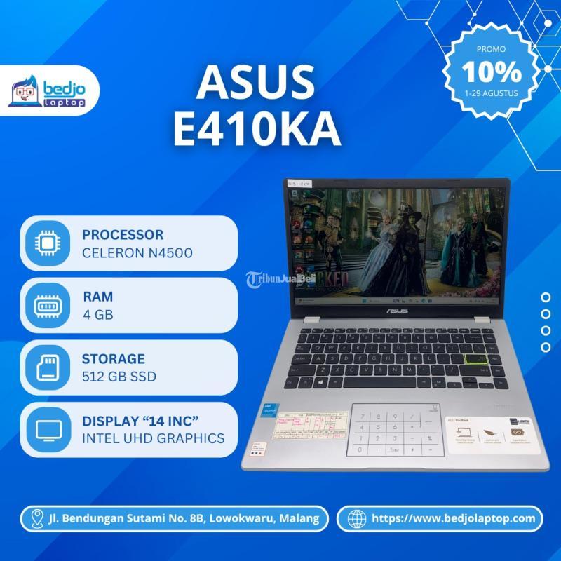 Laptop Asus E410KA  Bekas Mulus - Malang Kota