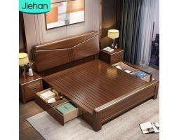Tempat Tidur Laci Minimalis Terbaru Kayu Jati - Jepara 