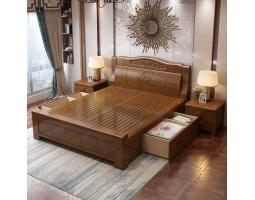 Tempat Tidur Laci Minimalis Modern Terbaru 140 x 200 - Jepara 