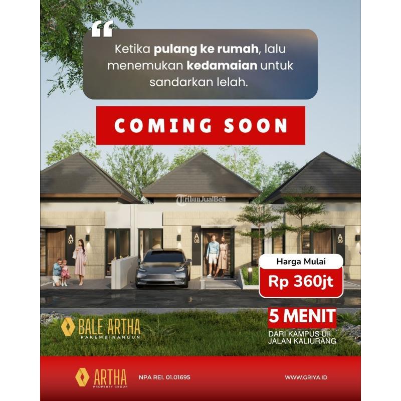 Dijual Rumah di Pakem Jogja Bale Mulia Dekat Kampus UII Tipe 30 - Sleman