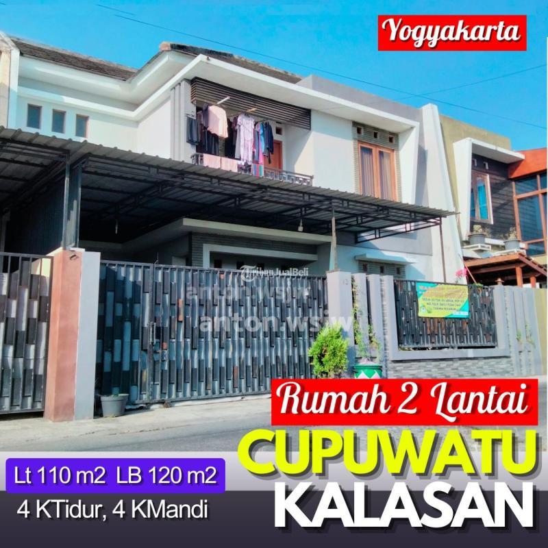 Dijual Rumah 2 Lantai Jogja Utara RSIY PDHI Kalasan Lt 110 m2 4 Kamar SHM-IMB - Sleman