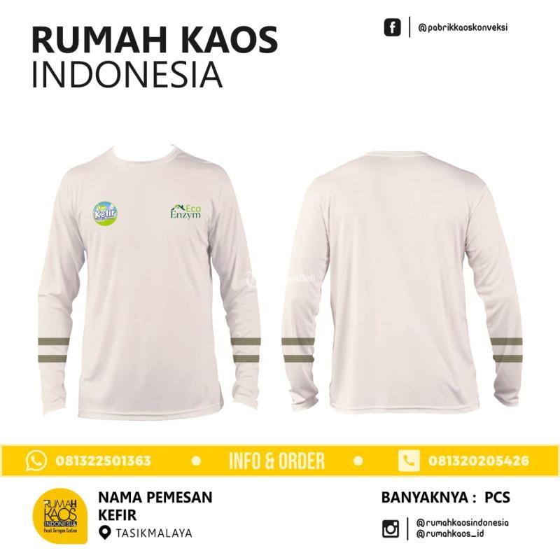 Desain Kekinian Kaos Sablon Lengan Panjang Komba, Kata Kata Untuk Kaos Sablon - Luwu