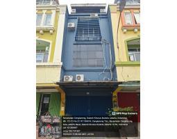 Jual Ruko Murah 4 Lantai Tipe 68 m2 Bekas SHGB Cash Only Di Mutiara Taman Palem - Jakarta Barat
