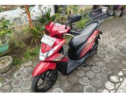 Motor Bekas Honda Beat Fi 2013 Plat AG Surat Lengkap - Blitar 