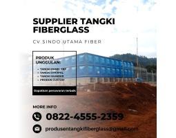 Penjual Tangki Fiberglass Ideal Penggunaan Jangka Panjang Kap 1-80.000 m3 - Badung