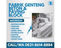  Genteng Beton Flat Estetis Dan Tahan Lama - Malang