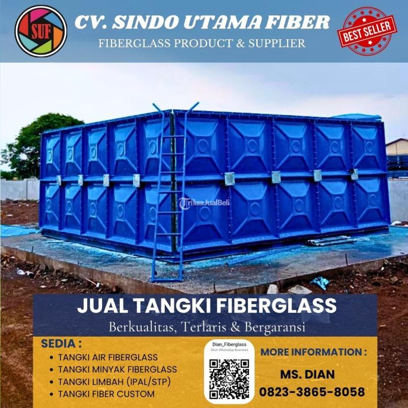 Tangki Air Fiberglass FRP Tandon Fiber Tahan Lama - Cilacap