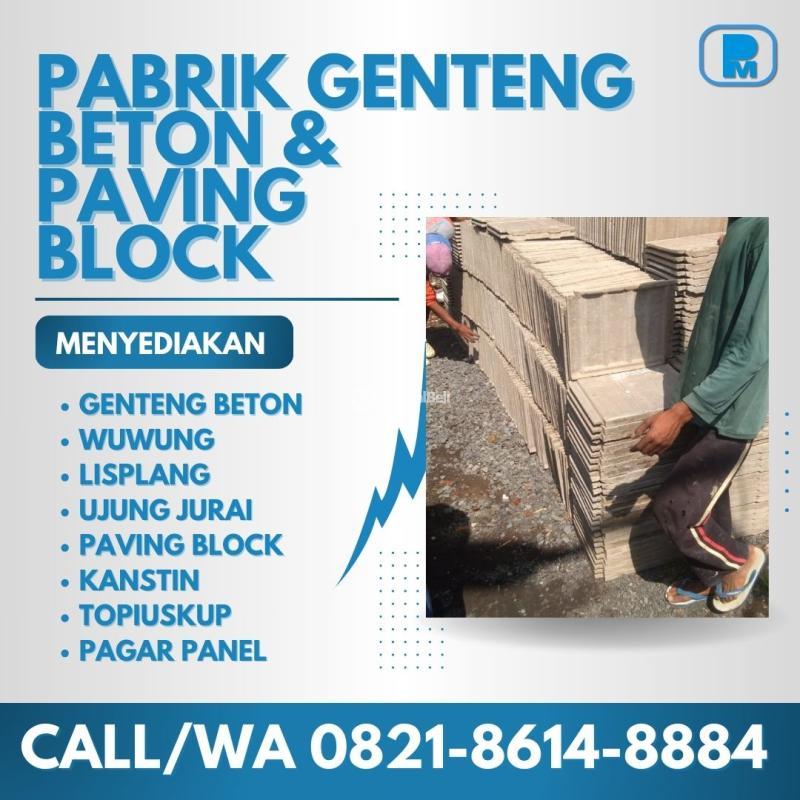 Genteng Beton Flat Promo Terbaik, Kirim Cepat ke Batu - Malang