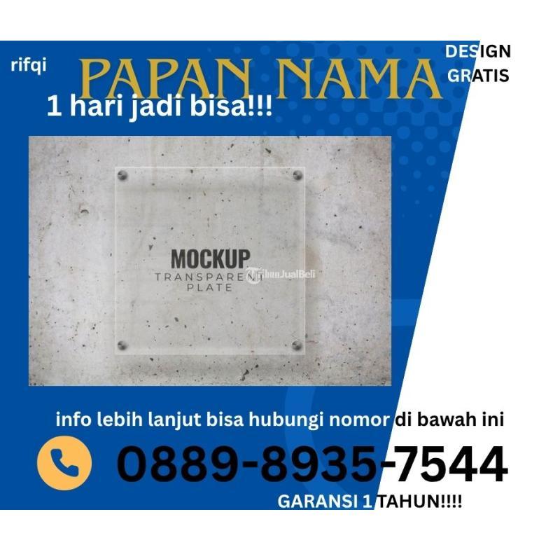 Bengkel Papan Nama - Sidoarjo